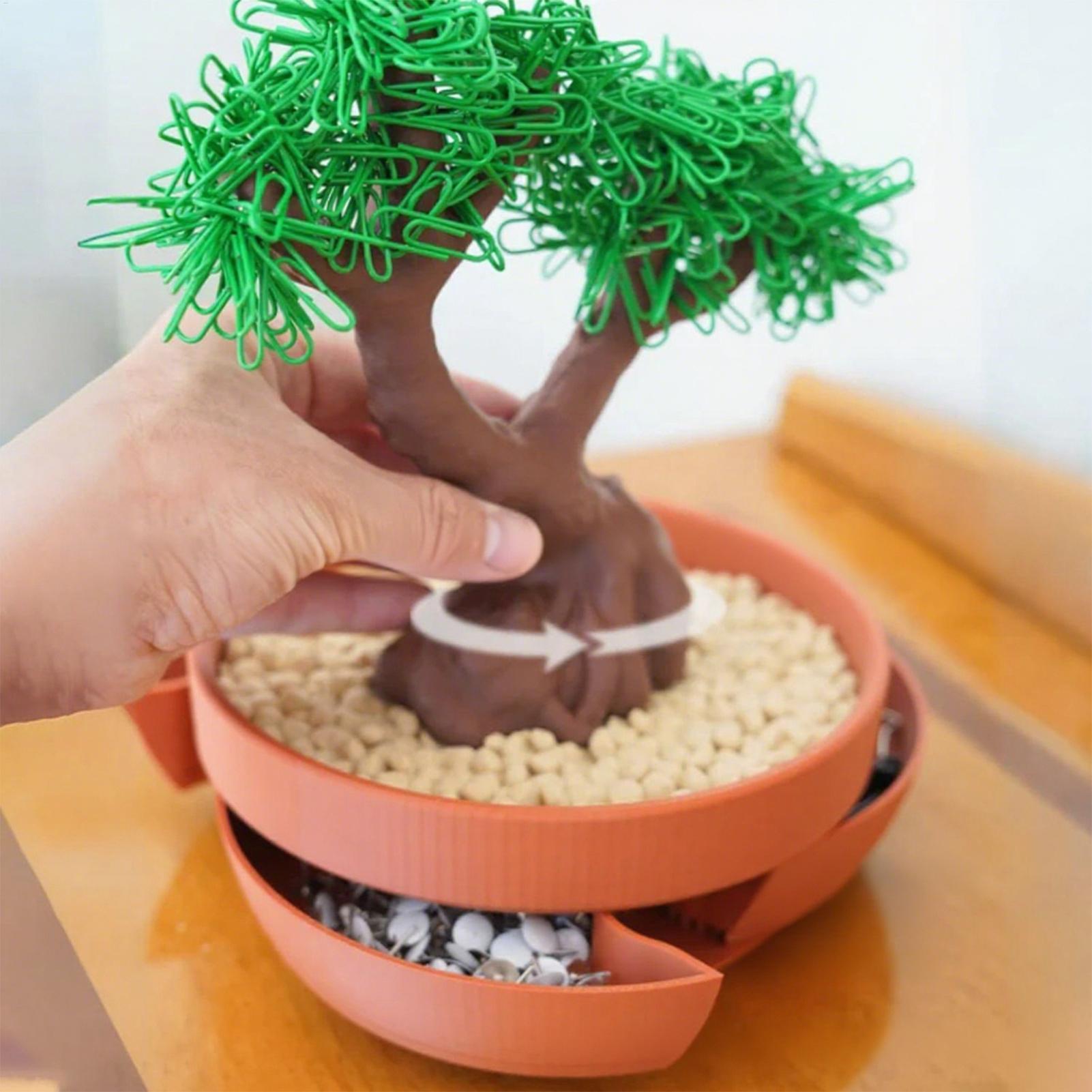 Bonsai Tree Zen Garden - Sztuczne rośliny dekoracyjne w doniczkach, bonsai,