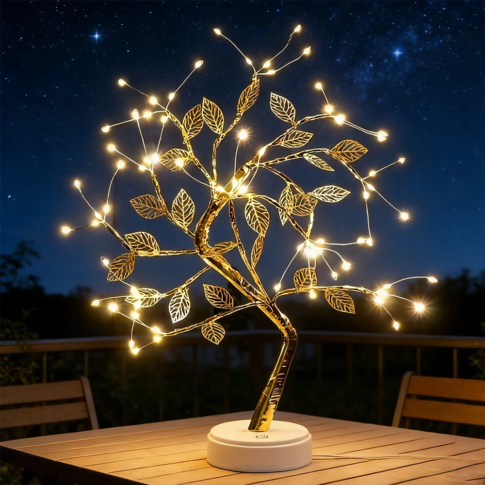 Up Bonsai Garden - Lampka nocna LED w kształcie drzewka,