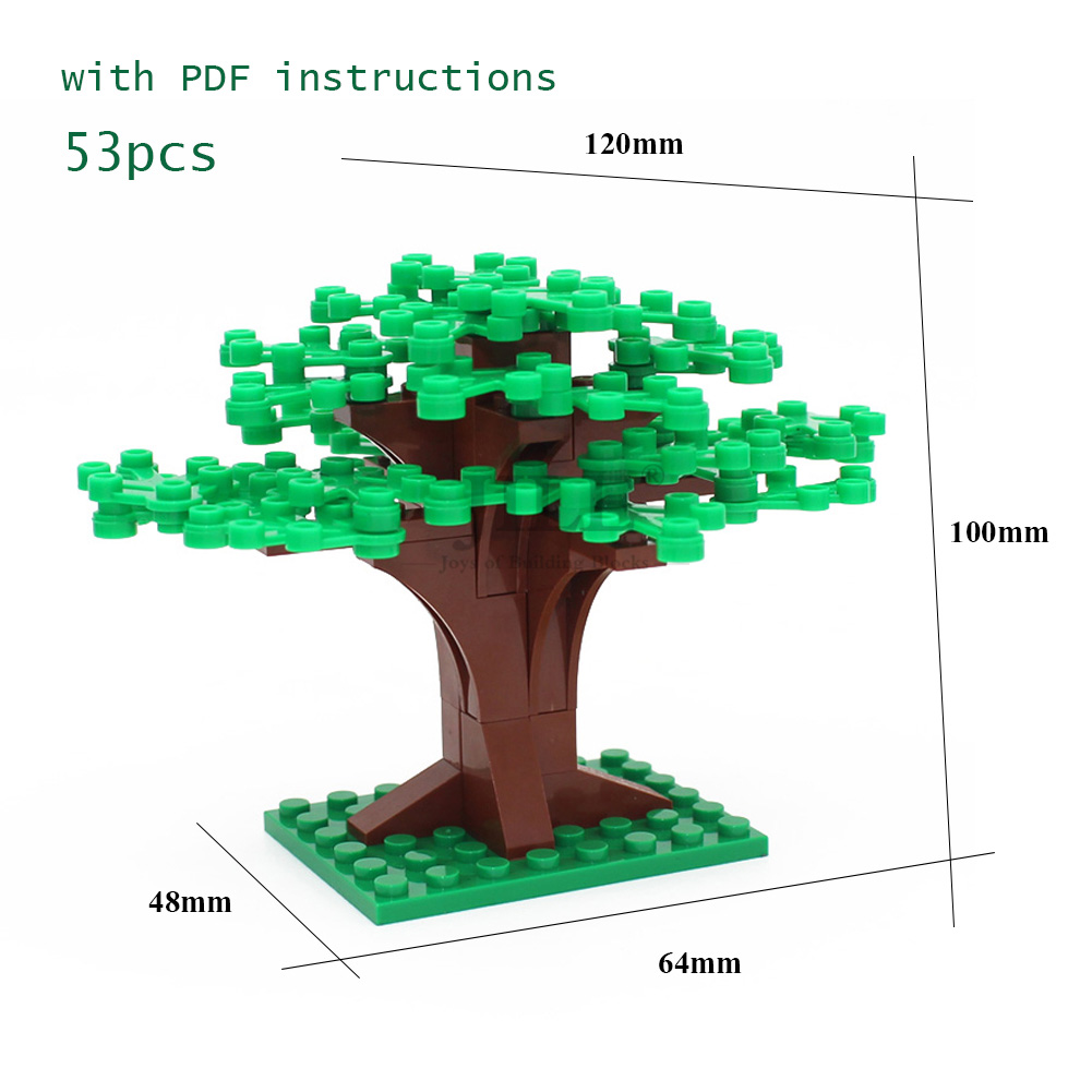 Moc DIY rośliny ogrodowe małe  – Bonsai Garden Lego recenzja i cena
