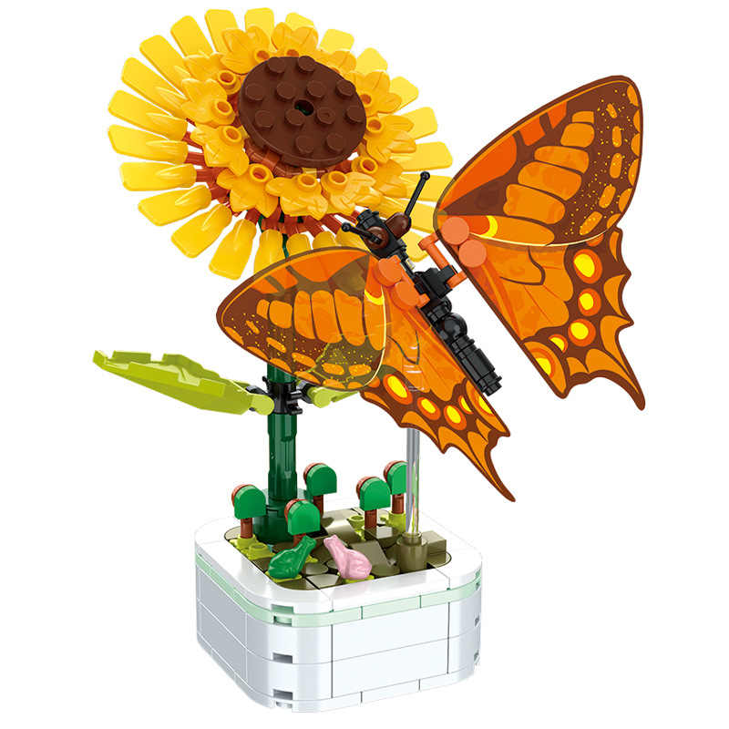 Mini Róża Motyl Roślina Donicz – Bonsai Garden Lego recenzja i cena