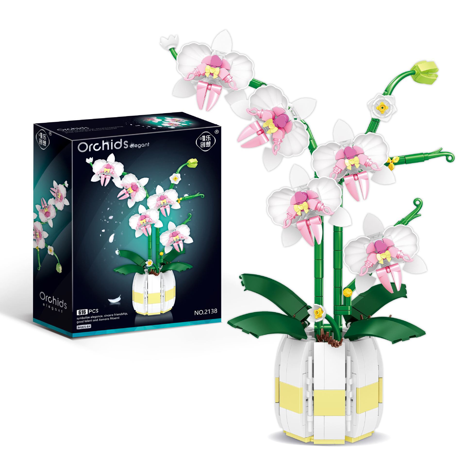 Zabawny Bukiet Kwiatów Orchide – Bonsai Garden Lego recenzja i cena