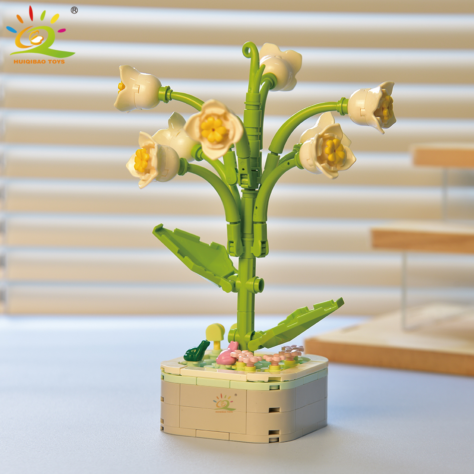HUIQIBAO MOC kwiat sukulenty k – Bonsai Garden Lego recenzja i cena