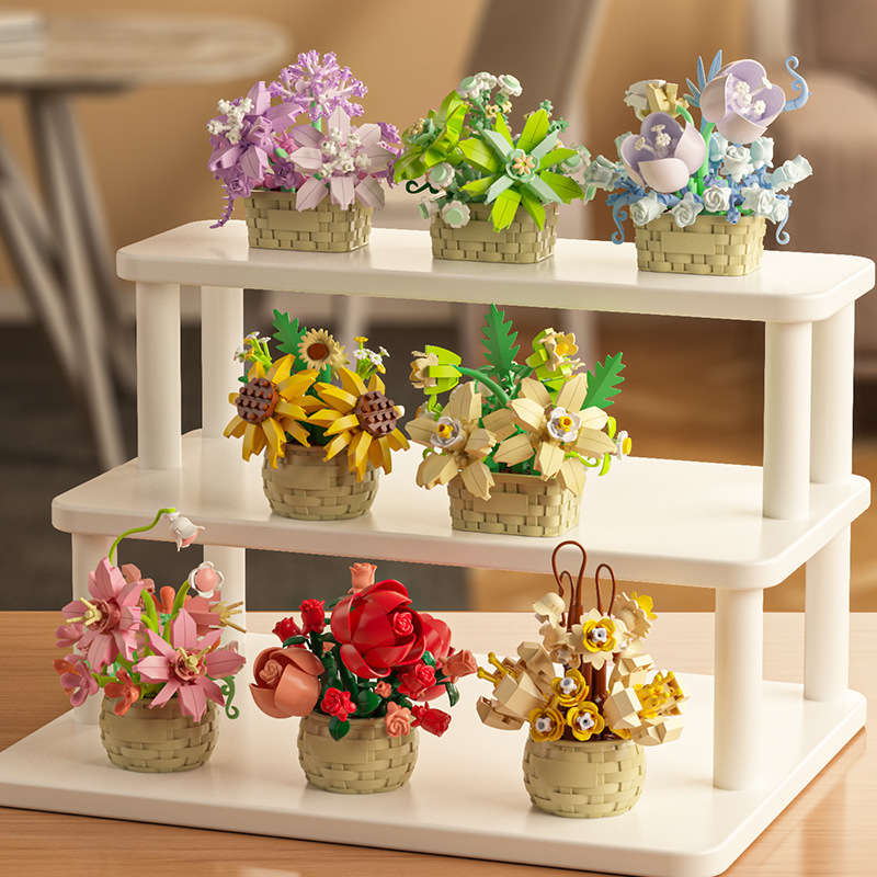 Zrób to sam MOC Doniczkowe Róż – Bonsai Garden Lego Set recenzja i cena