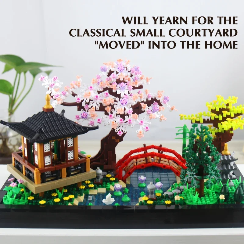 Klocki DIY Zen Realm Garden, k – Bonsai Tree Zen Garden recenzja i cena